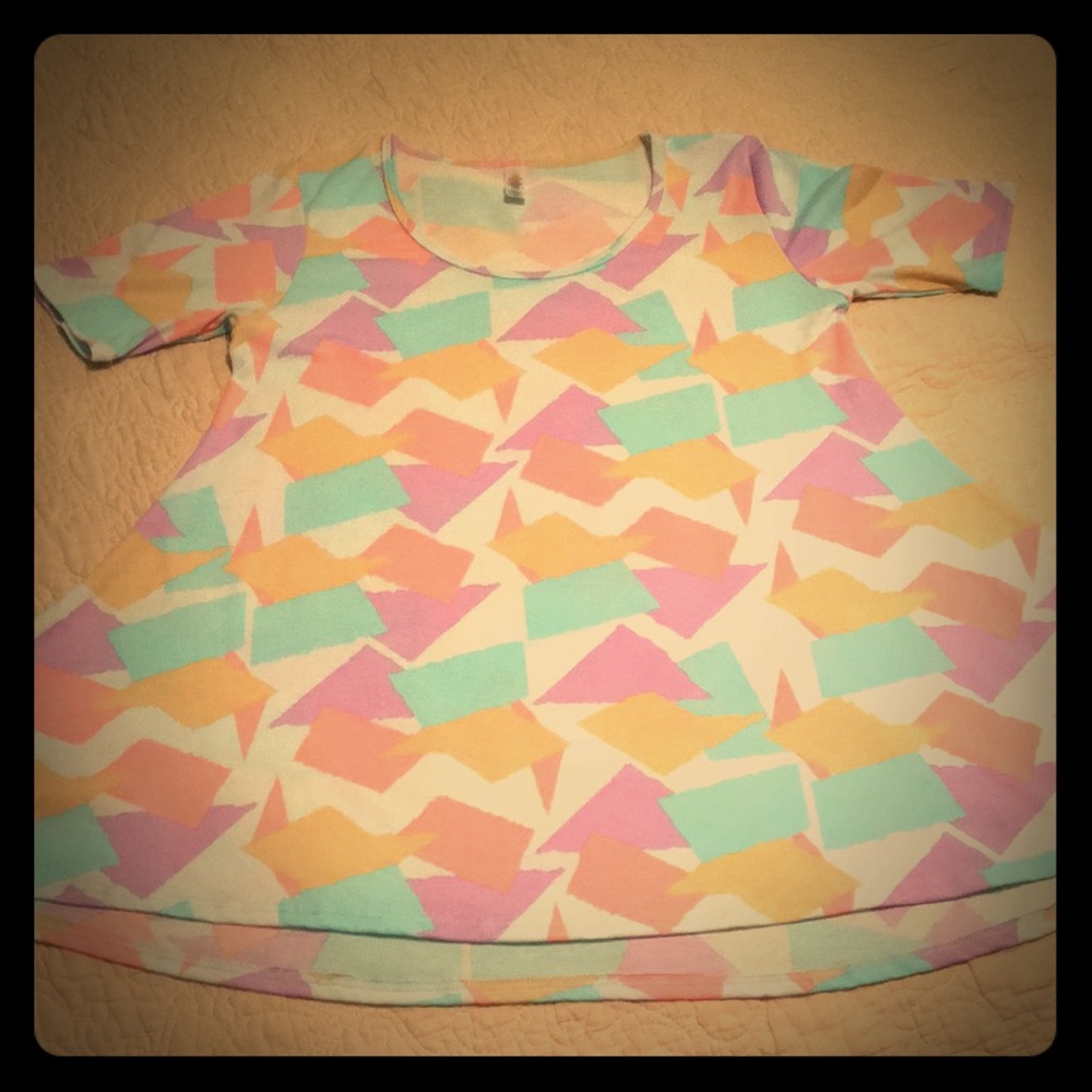 LuLaRoe Multicolored Perfect Tee